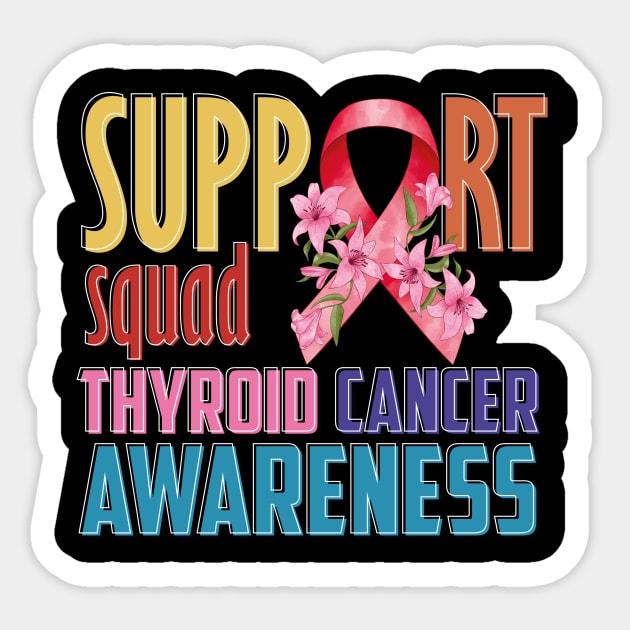 tyroid cancer awareness Sticker by Diannas